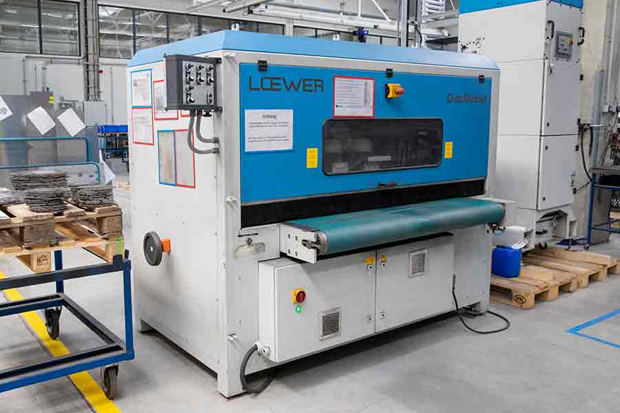 Loewer DiscMaster 4TD Trocken-Schleifmaschine